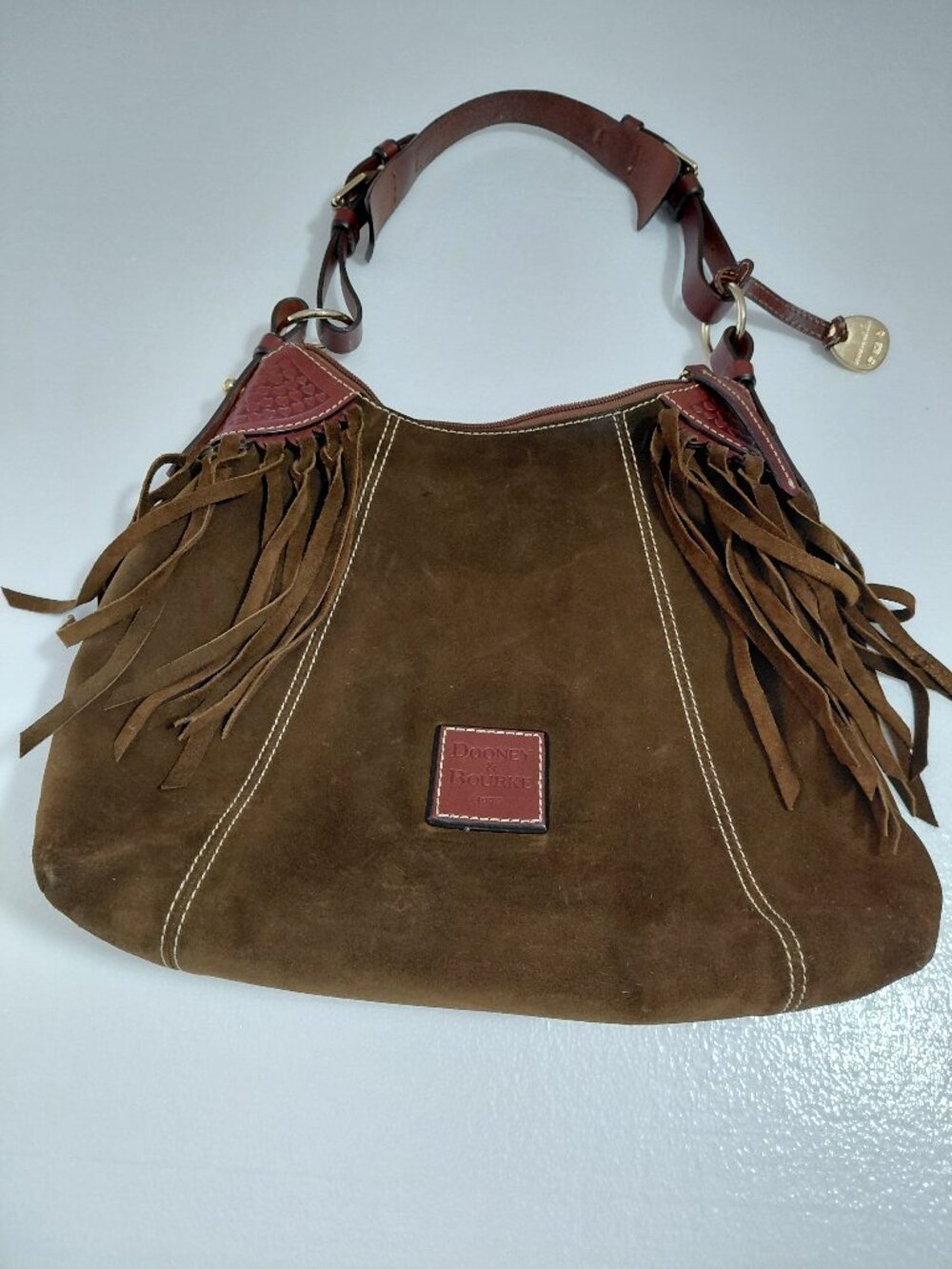 Dooney & Bourke Shoulder Fringe Hobo bag